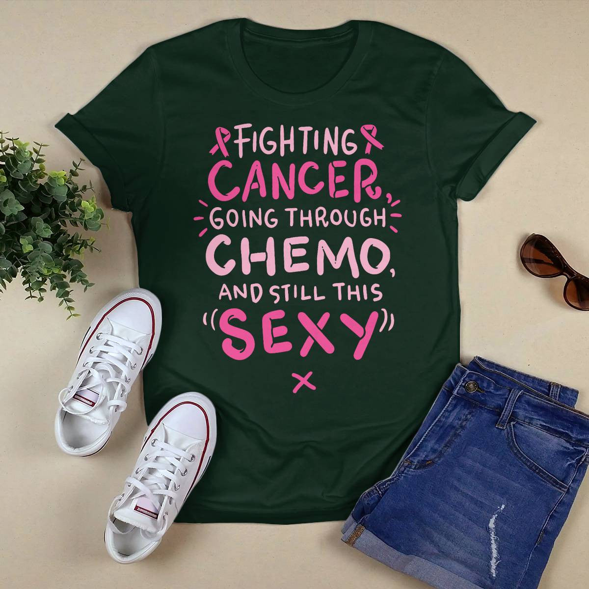 Fighting Cancer Going Through Chemo Brc2344