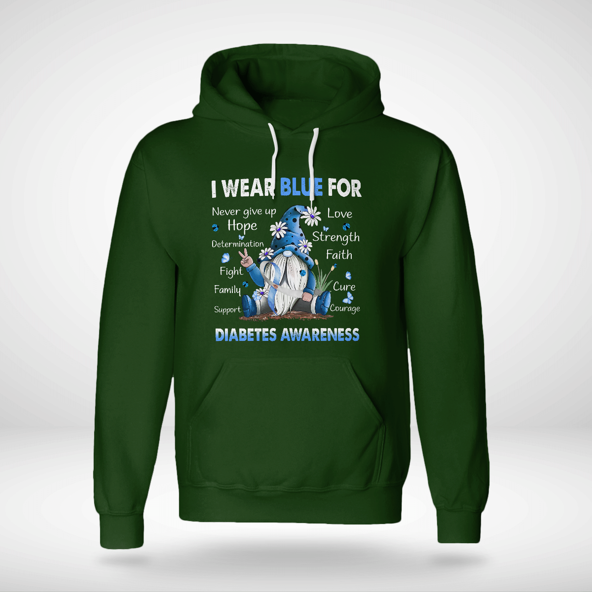I Wear Blue , Diabetes Awareness Shirt, Gift For Diabetic