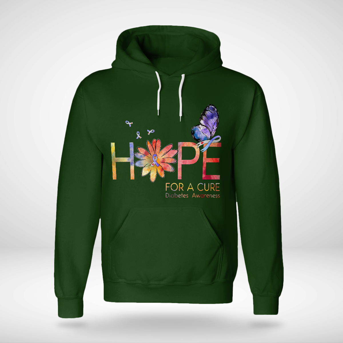 Hope For A Cure Diabetes Awareness Shirt