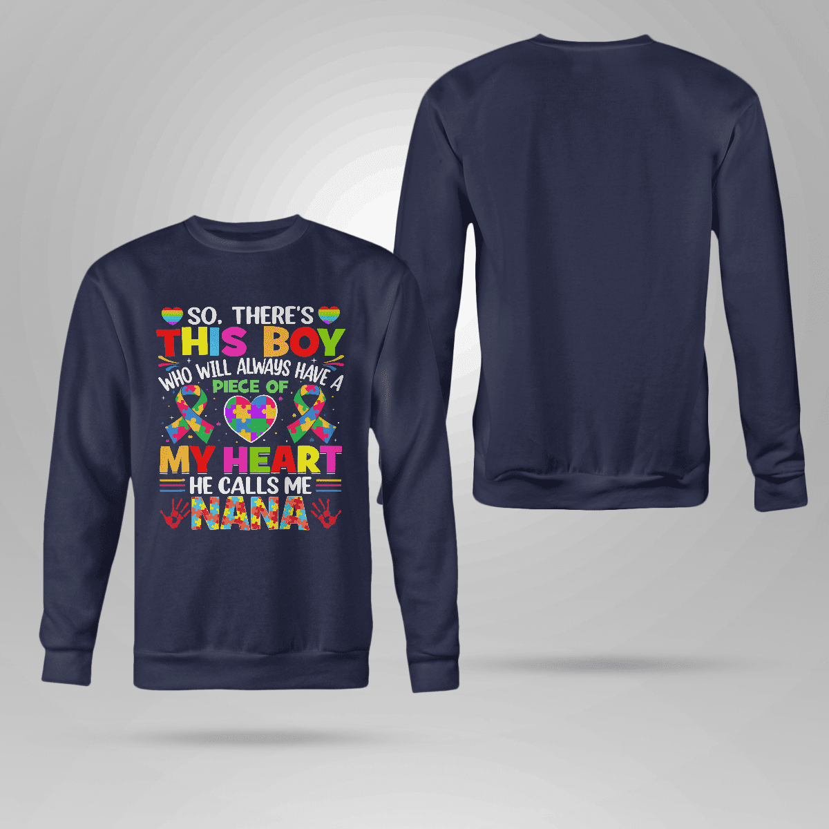 Autism Nana T-Shirt, Gift for People with Depression