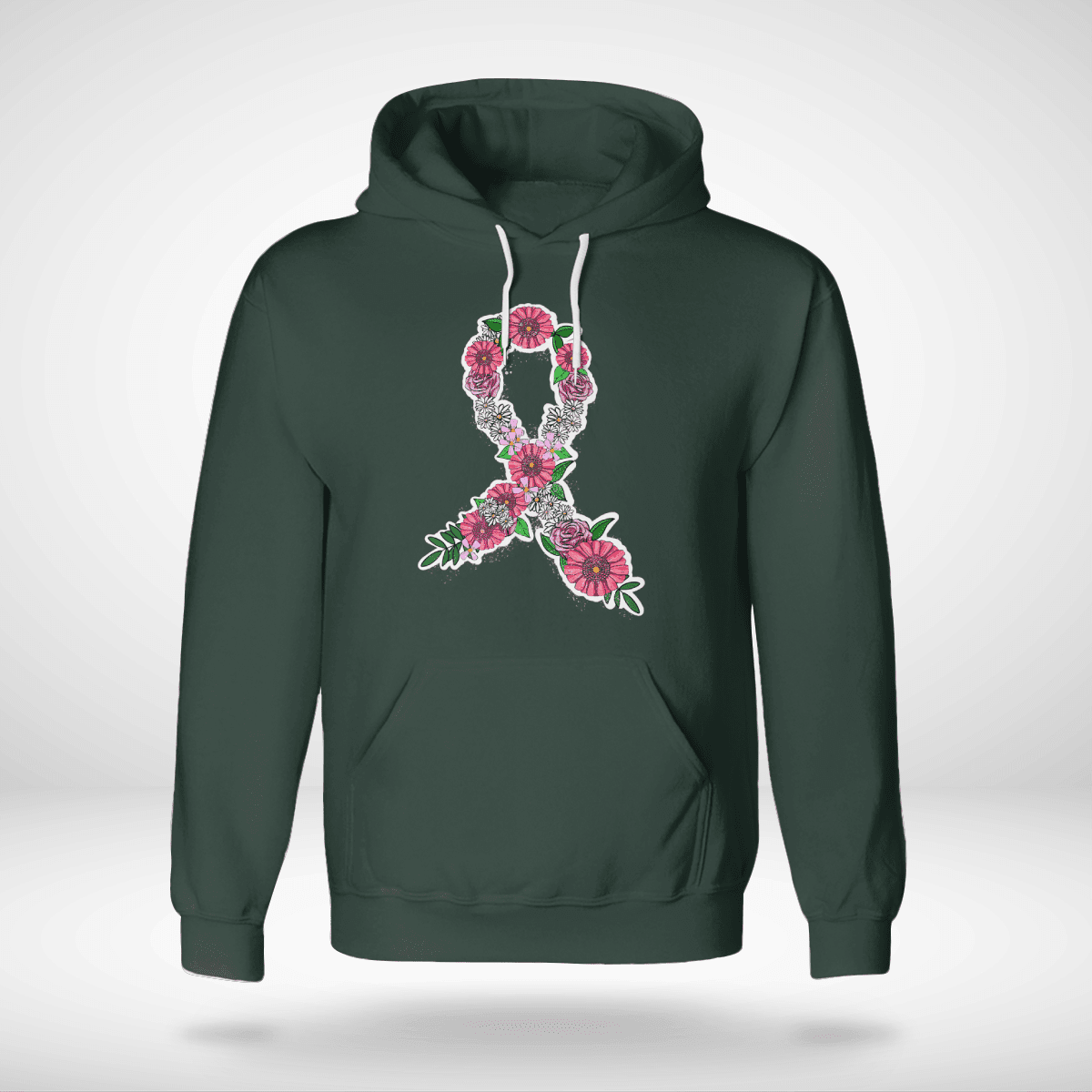 Floral , Breast Cancer Awareness T-Shirt, Special Gift for Breast Cancer Warrior