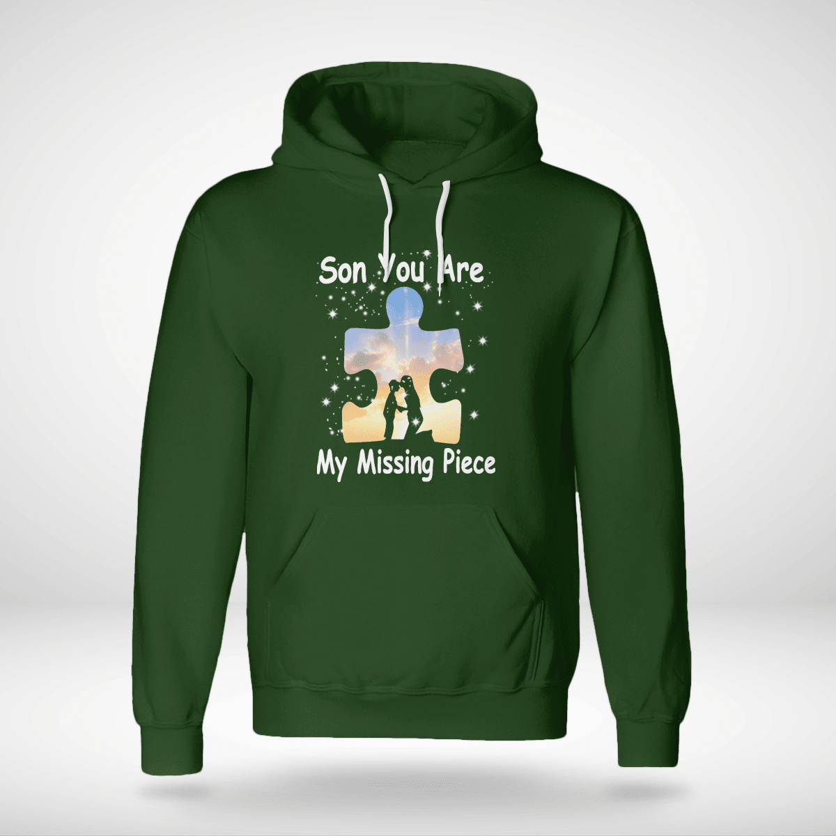 Son you are my missing pieve The Autism T-Shirt, Gift for People with Depression,