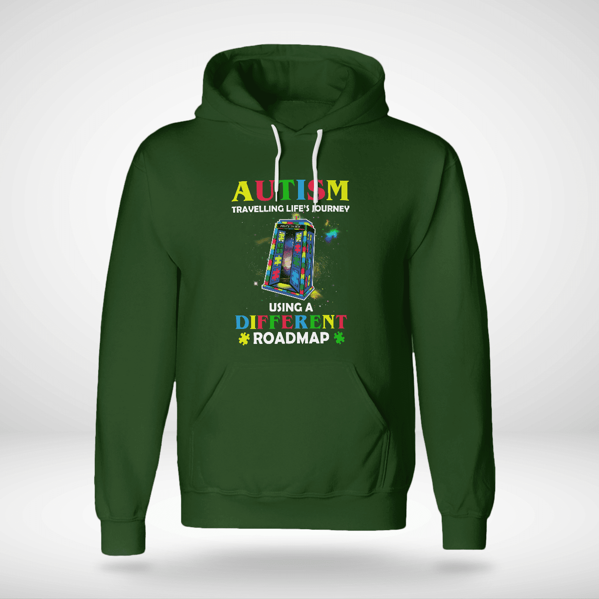Autism Travelling Life Is Journey T-Shirt, Gift for People with Depression,