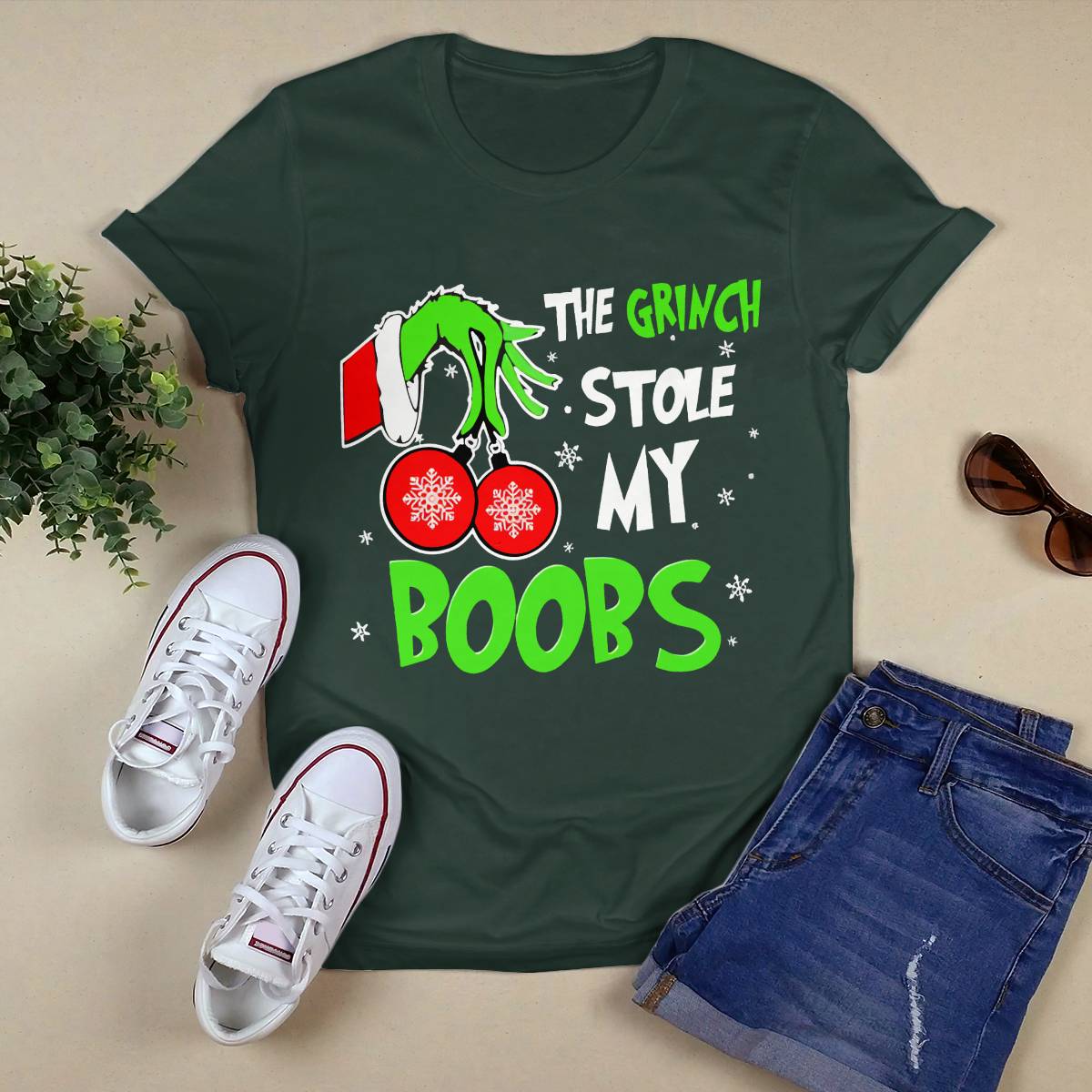 The Grinch Stole My Boobs Brc2346