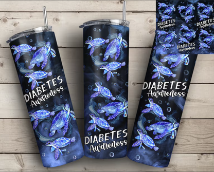 Diabetes Awareness Tumbler 17oz
