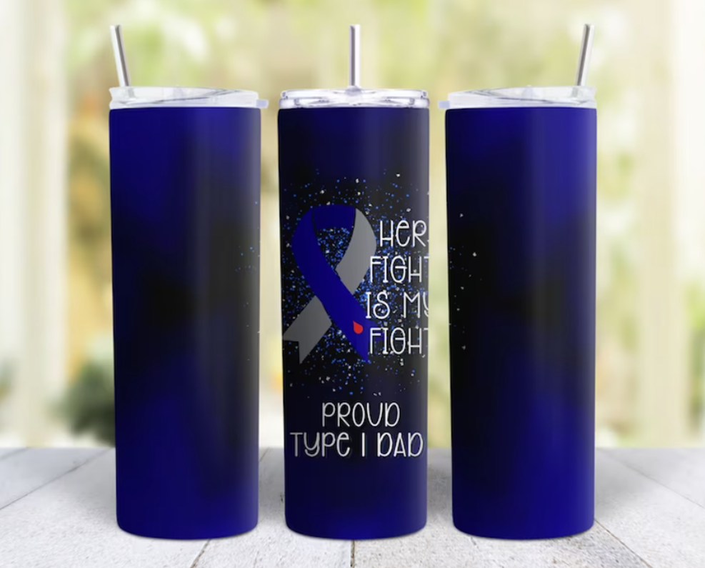 Diabetes Awareness Tumbler 17oz