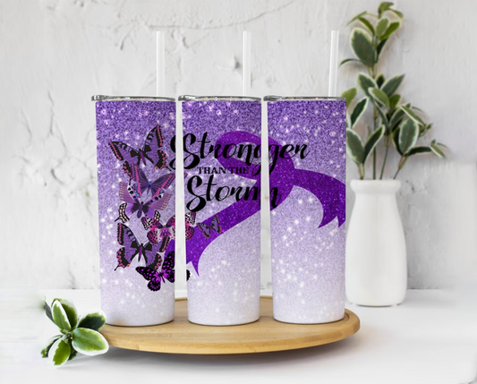 Epilepsy Awareness Tumbler 17oz