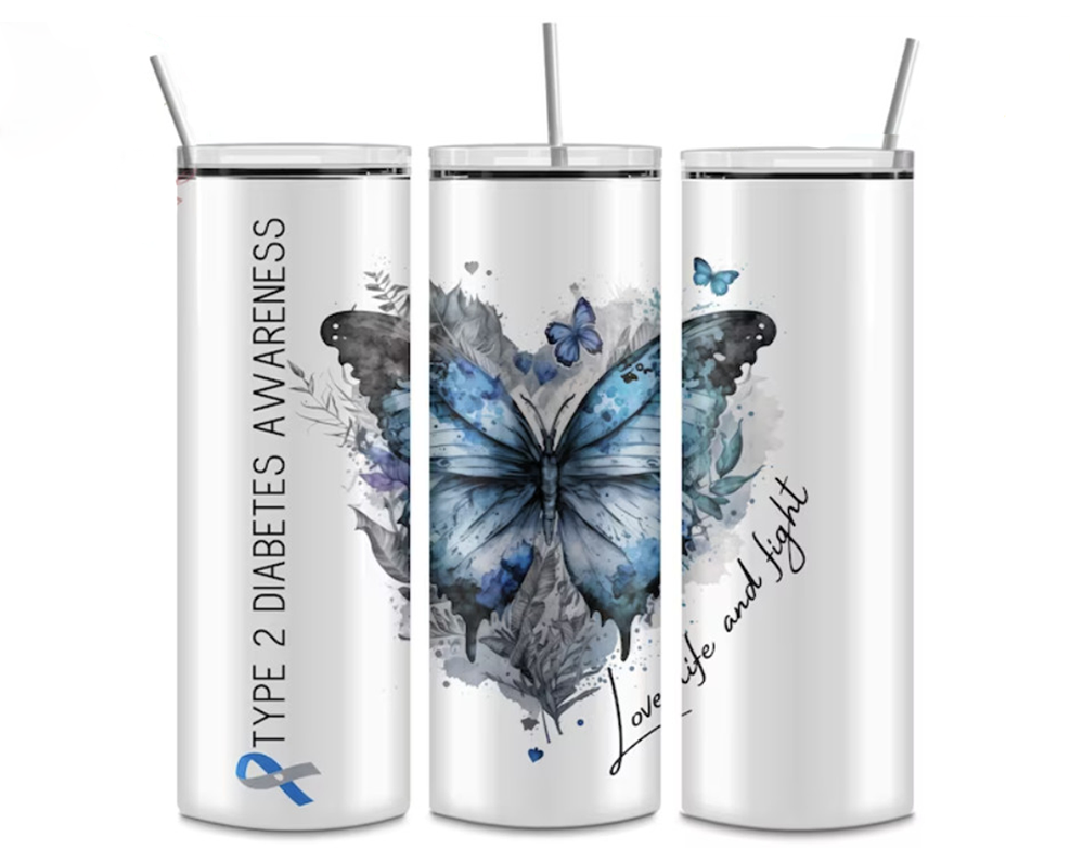 Diabetes Awareness Tumbler 17oz