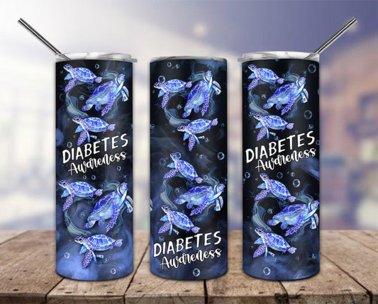 Diabetes Awareness Tumbler 17oz