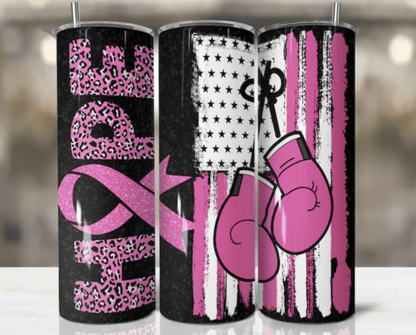 Breast Cancer Awareness Tumbler 17oz