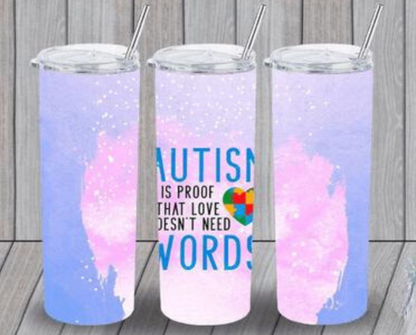 Autism Awareness Tumbler 17Oz