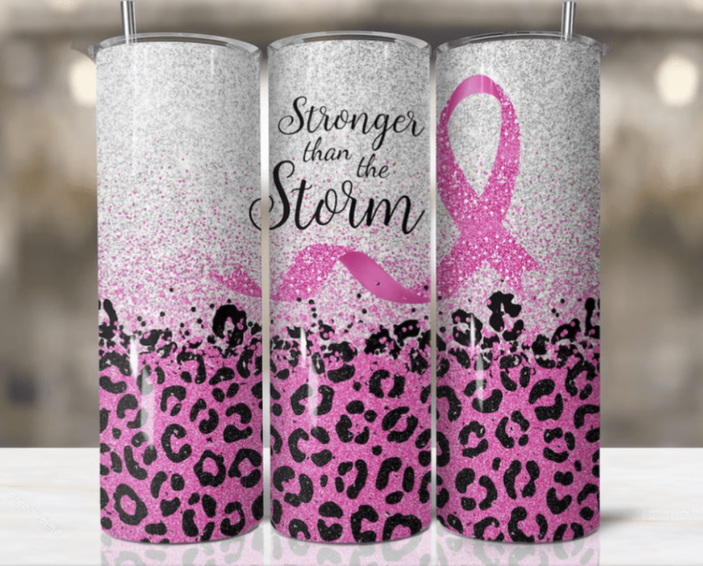 Breast Cancer Awareness Tumbler 17oz