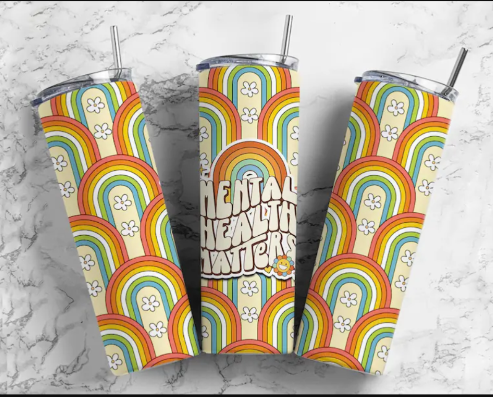Mental Health Awareness Tumbler 17oz