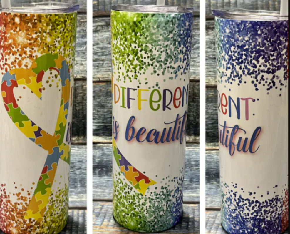 Autism Awareness Tumbler 17Oz