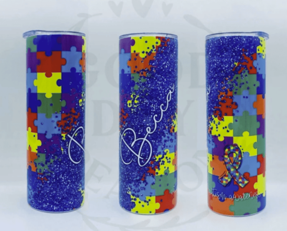 Autism Awareness Tumbler 17Oz