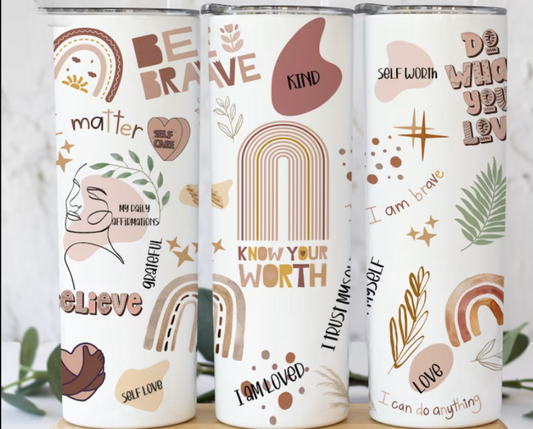 Mental Health Awareness Tumbler 17oz
