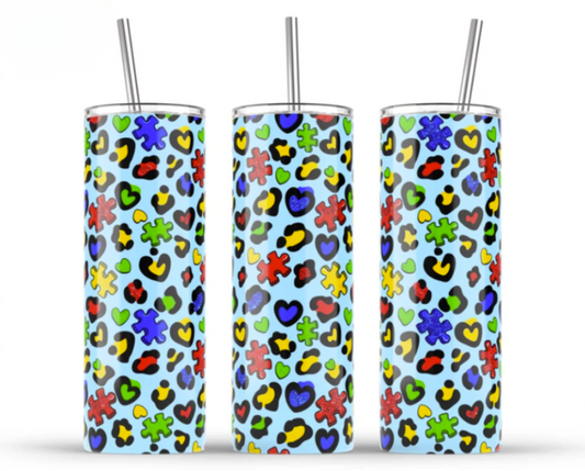 Autism Awareness Tumbler 17Oz