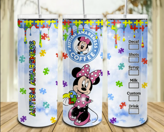 Autism Awareness Tumbler 17Oz