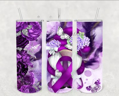 Alzheimer Awareness Tumbler 17oz