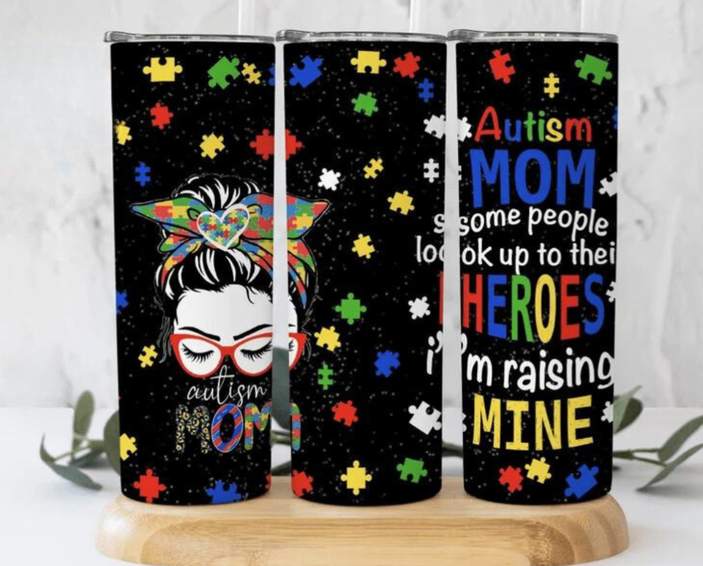 Autism Awareness Tumbler 17Oz
