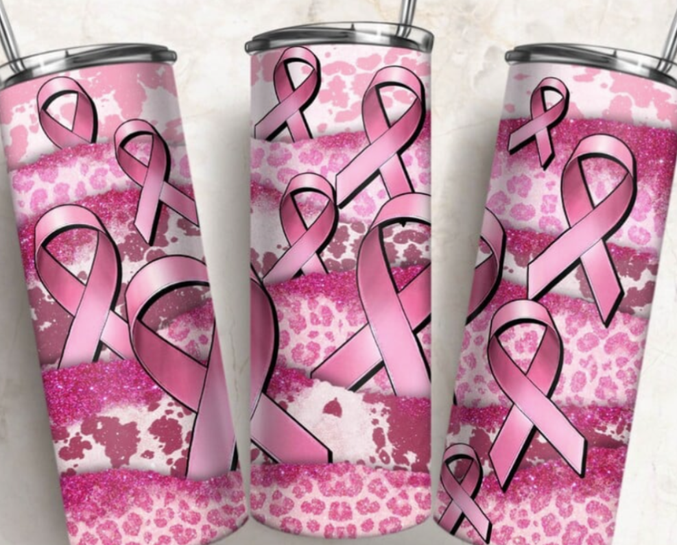 Breast Cancer Awareness Tumbler 17oz