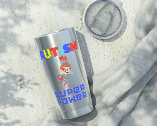 Autism Is My Superpower Vagabond 20oz