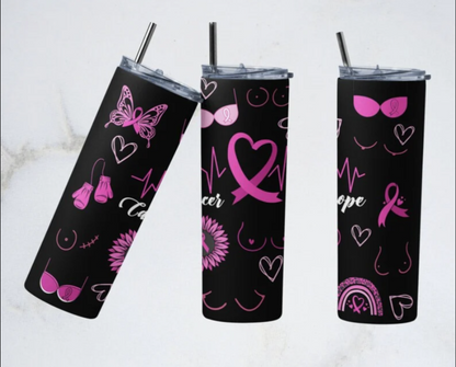Breast Cancer Awareness Tumbler 17oz