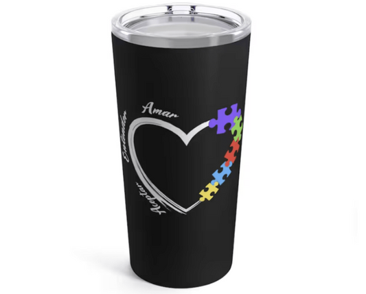 Autism Awareness Tumbler 20oz