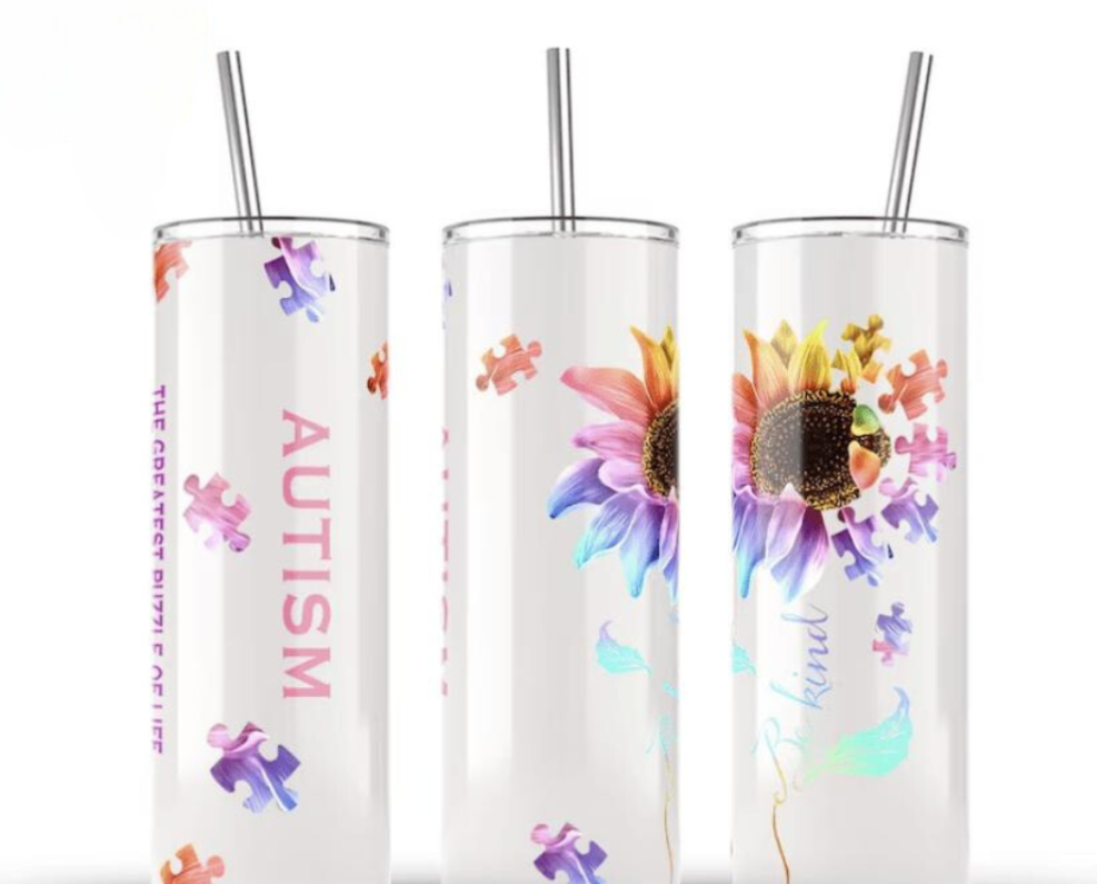 Autism Awareness Tumbler 17Oz