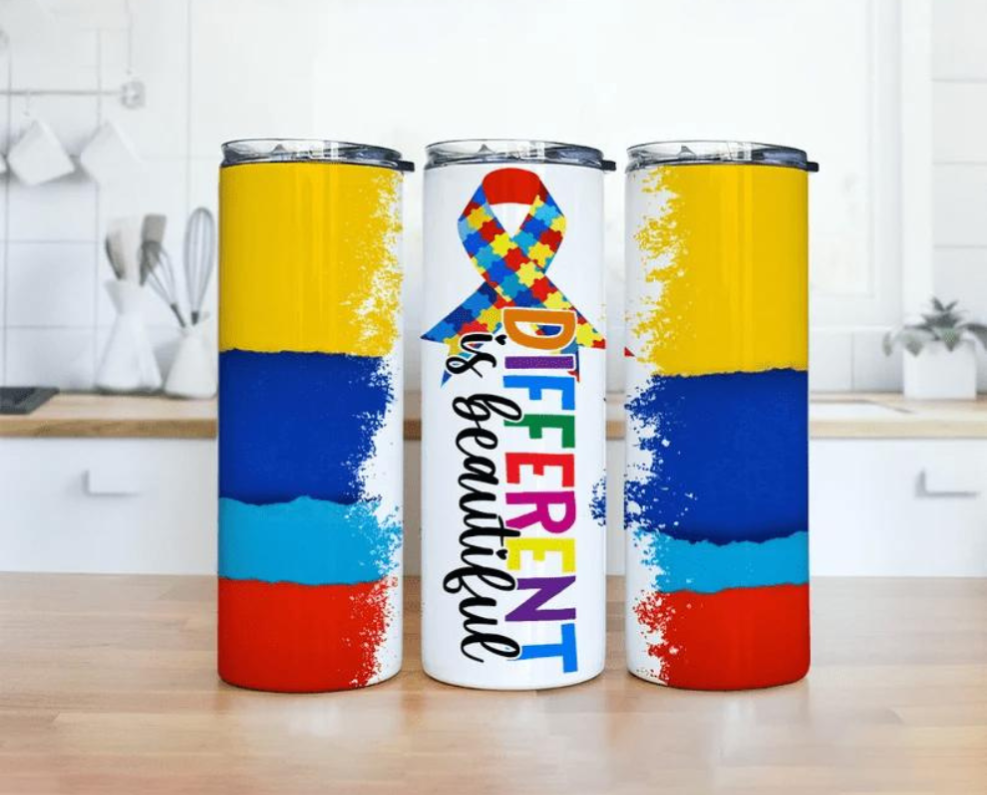 Autism Awareness Tumbler 17Oz