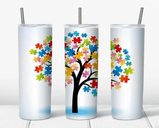 Autism Awareness Tumbler 17Oz