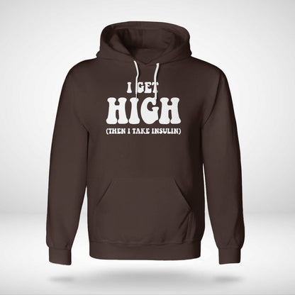 Funny Type 1 Type 2 Diabetes Diabetic Gifts Get High Insulin Dab2345