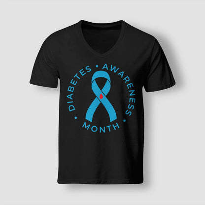 Diabetes Awareness Ribbon Type 1 One Two 2 T1D Dab2345