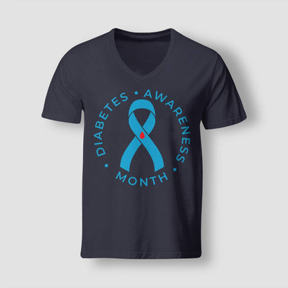 Diabetes Awareness Ribbon Type 1 One Two 2 T1D Dab2345