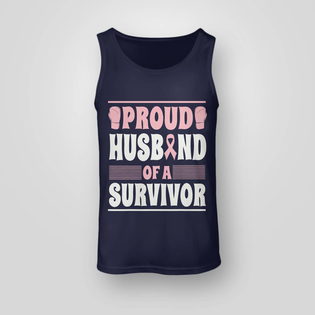 Proud Husband Of Survivor Breast Cancer Survivor Awareness Brc2344