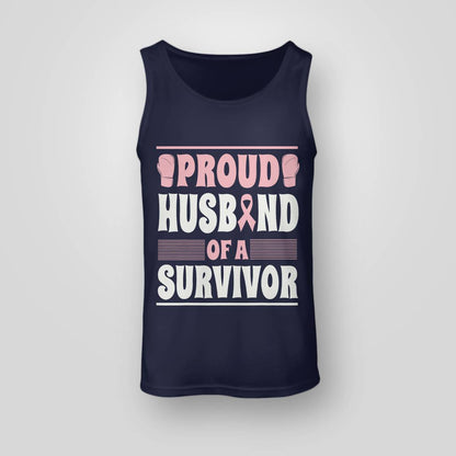 Proud Husband Of Survivor Breast Cancer Survivor Awareness Brc2344