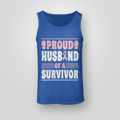 Proud Husband Of Survivor Breast Cancer Survivor Awareness Brc2344