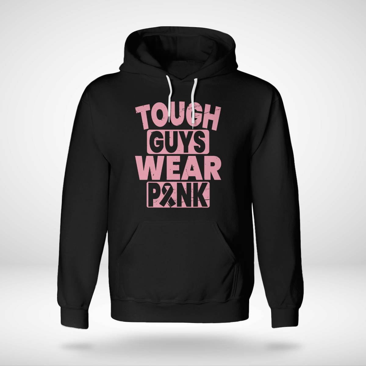 Tough Guys Wear Pink Breast Cancer Awareness Boys Brc2344