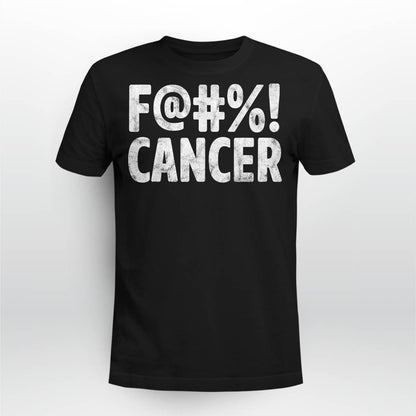 Fuck Cancer Breast Cancer Awareness Gift Distressed F@! Brc2344