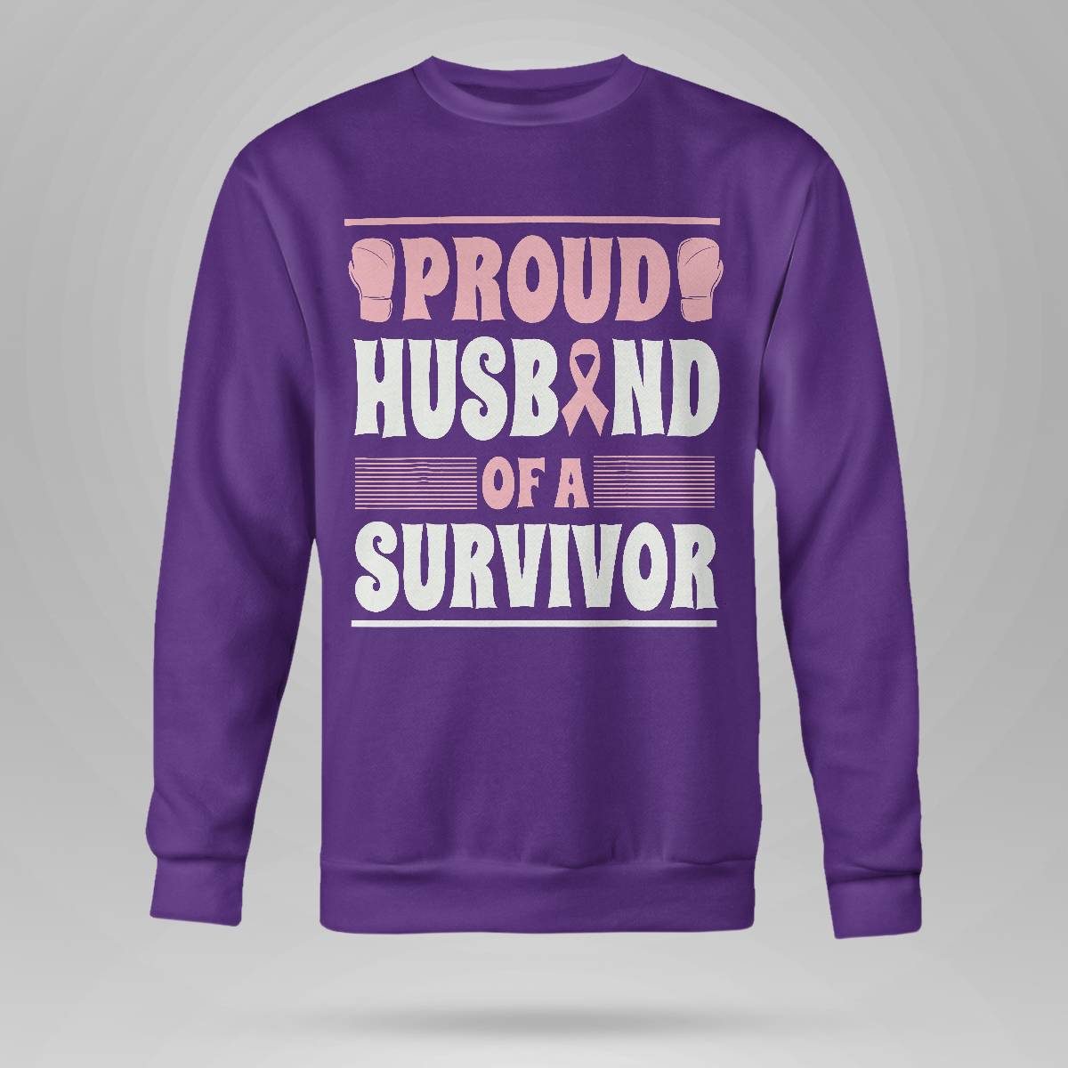 Proud Husband Of Survivor Breast Cancer Survivor Awareness Brc2344