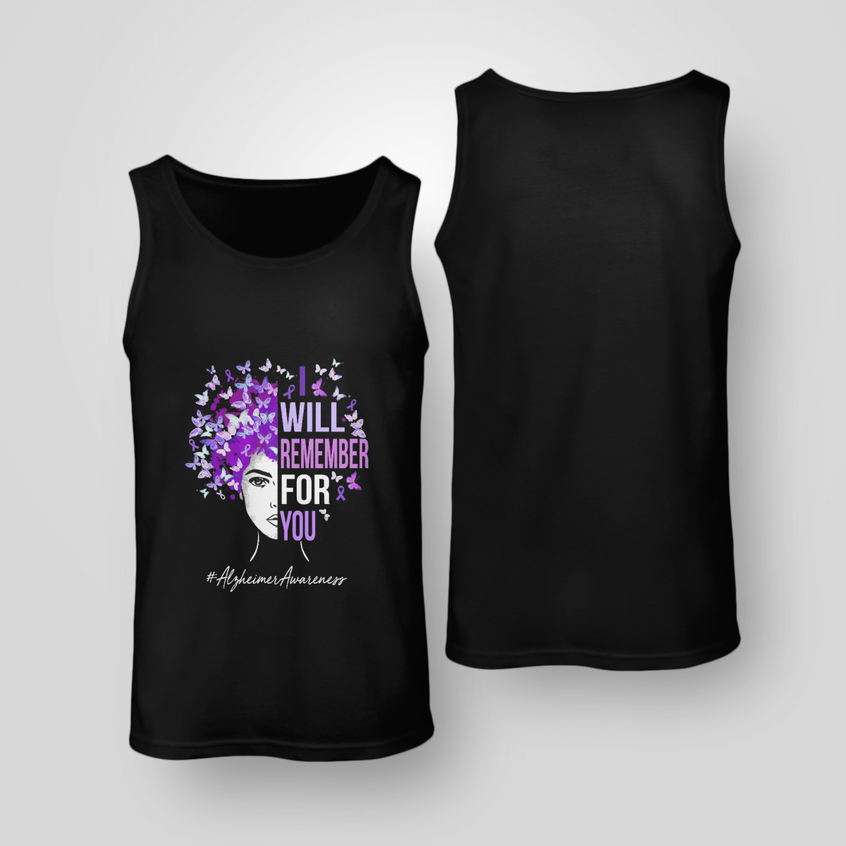 I Will Remember For You , Alzheimer's Awareness Shirt, Gift For People With Dementia