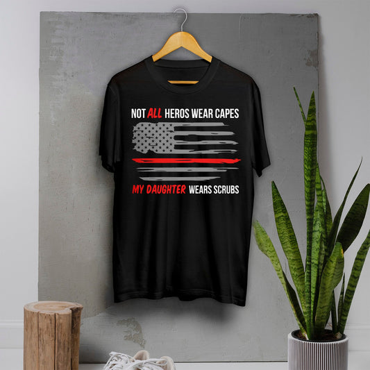 Nurse Shirt, Gift For Nurse, Nurse Week, Nurse Life Shirt, Nursing My Daughter Wears Scrubs