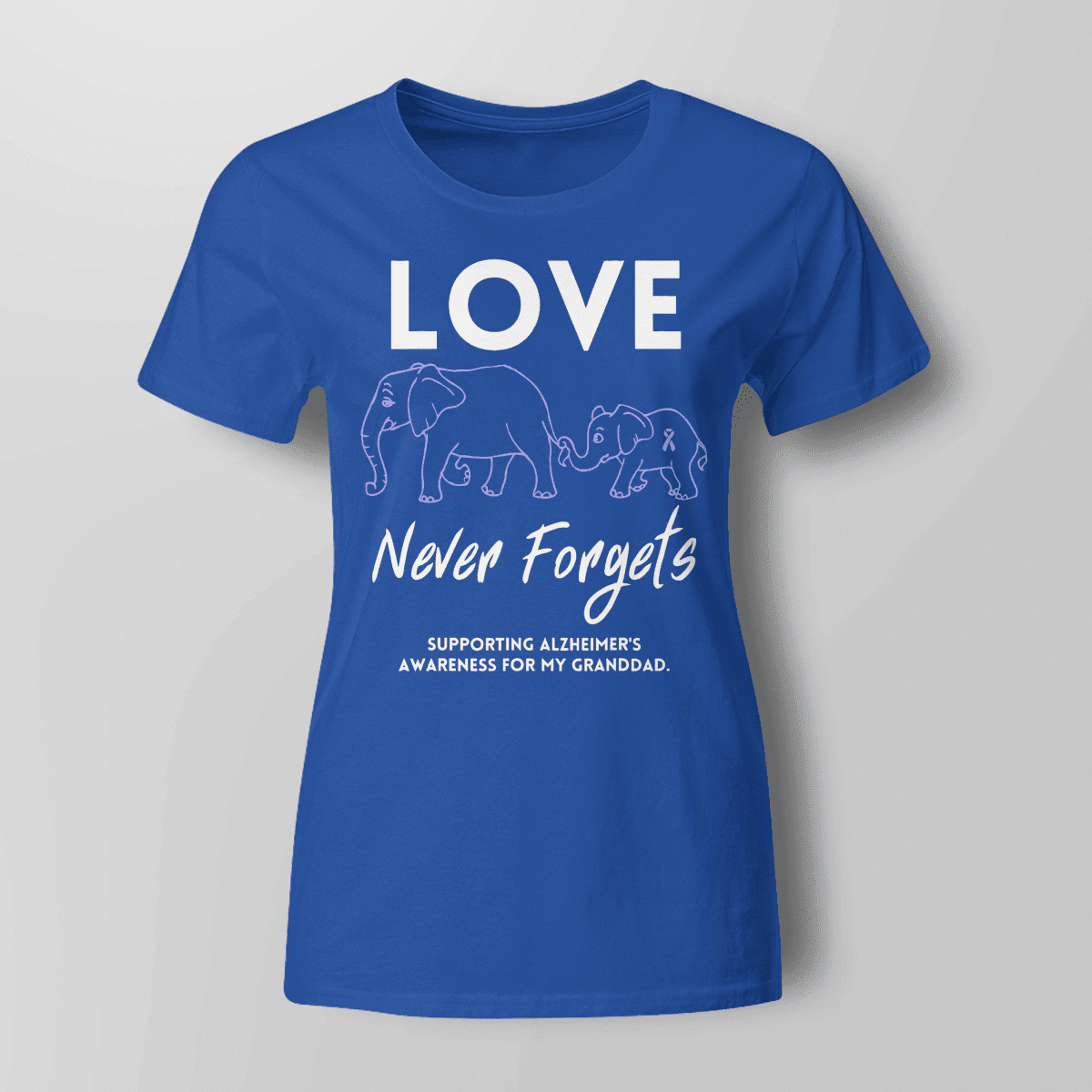 Support Alzheimer's Shirt, Alzheimer Dad Mom Tee, Alzheimer's gift, Gift For Her, Gift For Him Love Never Forgets 2316