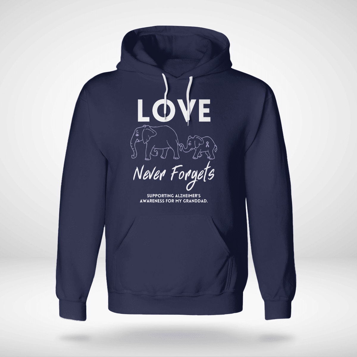 Love Never Forgets 2316 , Alzheimer's Awareness Shirt, Gift For People With Dementia