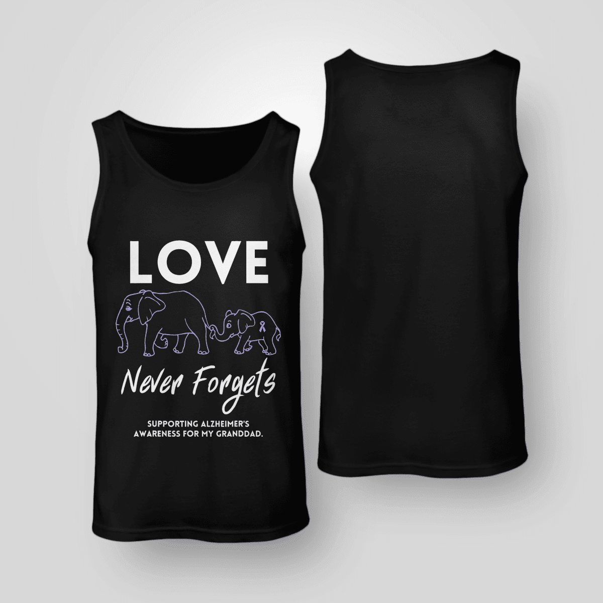 Love Never Forgets 2316 , Alzheimer's Awareness Shirt, Gift For People With Dementia