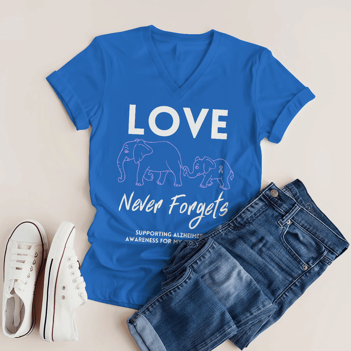 Support Alzheimer's Shirt, Alzheimer Dad Mom Tee, Alzheimer's gift, Gift For Her, Gift For Him Love Never Forgets 2316