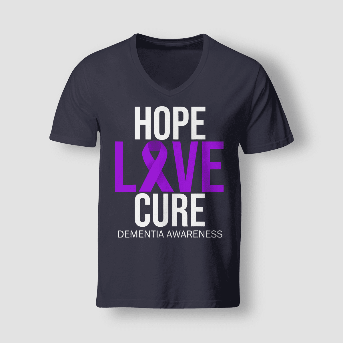 Support Alzheimer's Shirt, Alzheimer Dad Mom Tee, Alzheimer's gift, Gift For Her, Gift For Him Hope Love Cure 2317