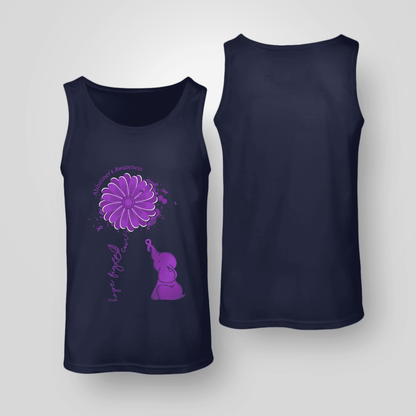 Hope Fight Cure  , Alzheimer's Awareness Shirt, Gift For People With Dementia