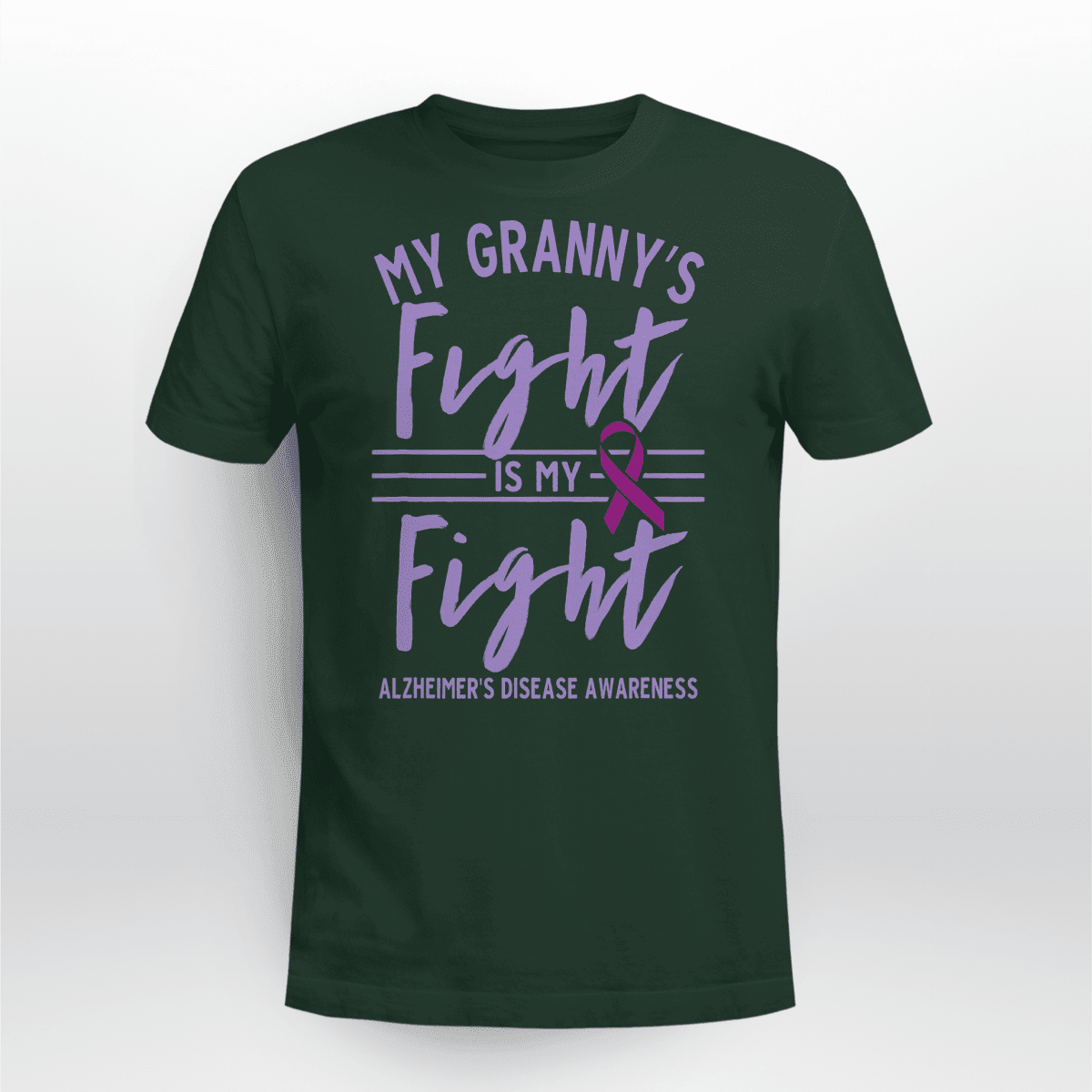 My Granny's Fight Is My Fight , , Alzheimer's Awareness Shirt, Gift For People With Dementia