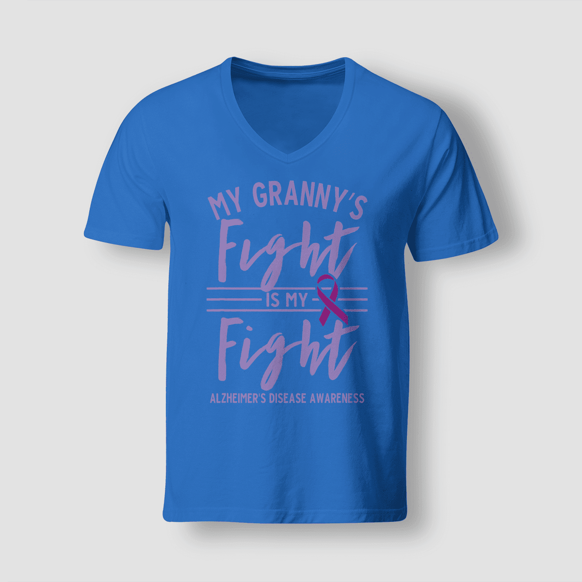 Support Alzheimer's Shirt, Alzheimer Dad Mom Tee, Alzheimer's gift, Gift For Her, Gift For Him My Granny's Fight Is My Fight